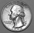 1963-D Washington Quarter - Extra Fine - DETAILS - #3667A