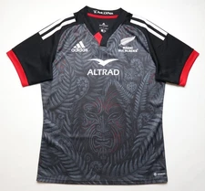 ALL BLACKS MAORI NEW ZEALAND 2022/2023 RUGBY KIT SHIRT JERSEY ADIDAS MEN L LARGE