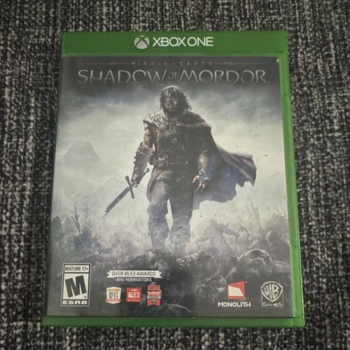 Warner Bros. Middle-earth Shadow of Mordor Xbox One Action Adventure M Manual