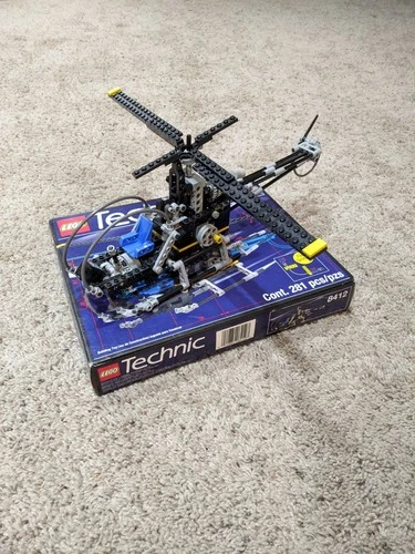 LEGO Technic 8412 Nighthawk Helicopter Vintage Complete