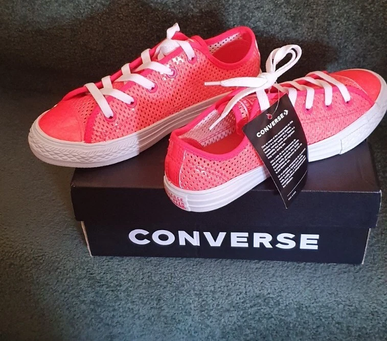 Converse CTAS OX 664201C Racer Rosa Ragazza UK 2......EU 34