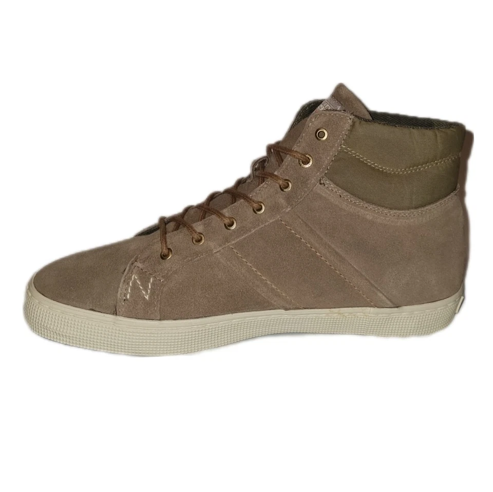 Napapijri Damen High-Top Sneakers Ellen | Wildleder & Nylon | Cardamom Brown - Bild 3 von 4