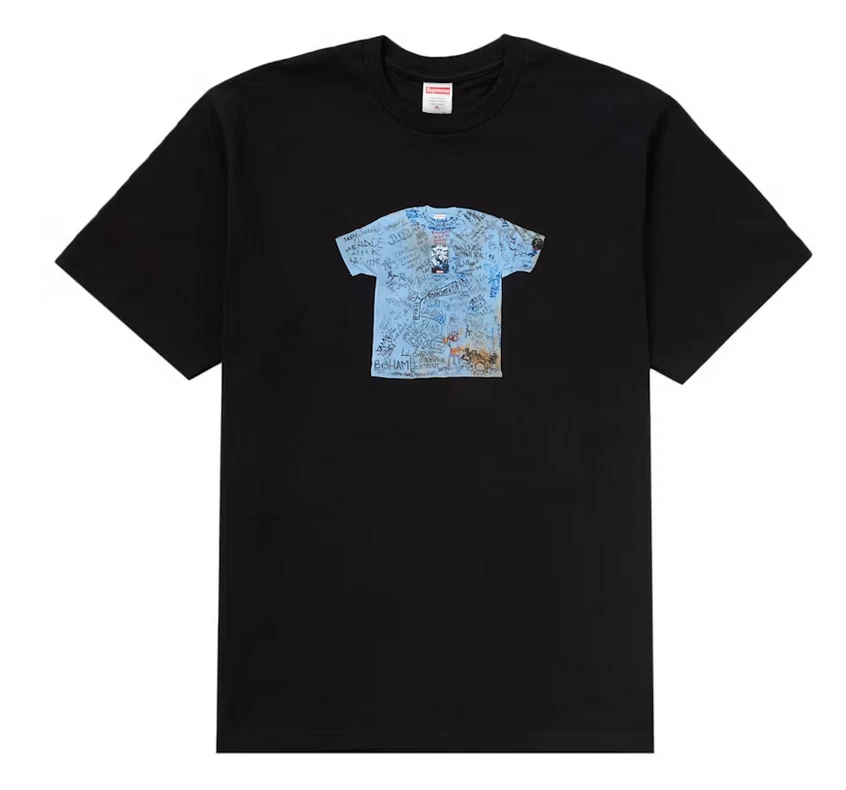 Tee shirt noir Supreme 30th Anniversary (SS24T53) taille L