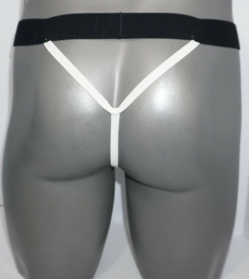 NEW MEN'S SILK Y-BACK THONG  - Image 3 of 3