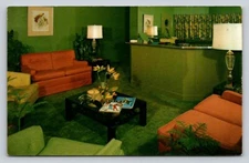 Motel Modernaire Interior Lobby Shenandoah Valley Winchester Virginia P669