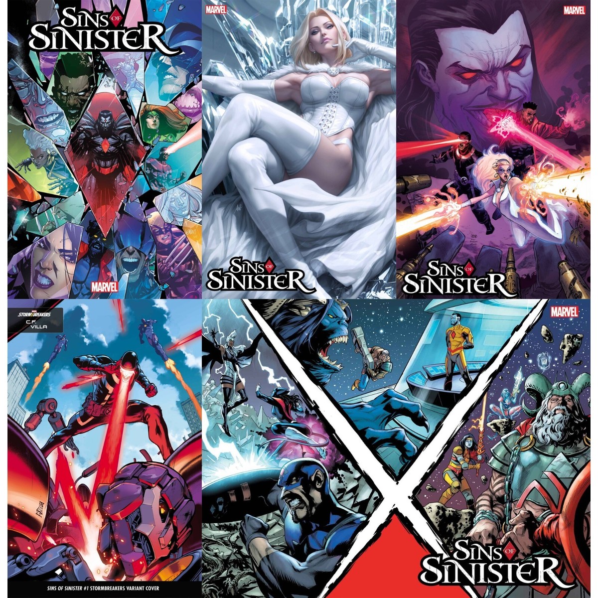 Sins of Sinister (2023) 1 Variants | Marvel / X-Men | COVER