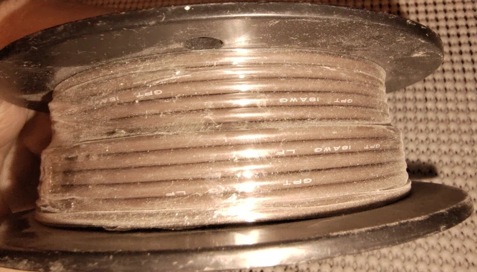 Cable primario de plástico Imperial de 100 pies con 1 conductor 18GA 50V marrón 71353-2 Foto 3 de 4