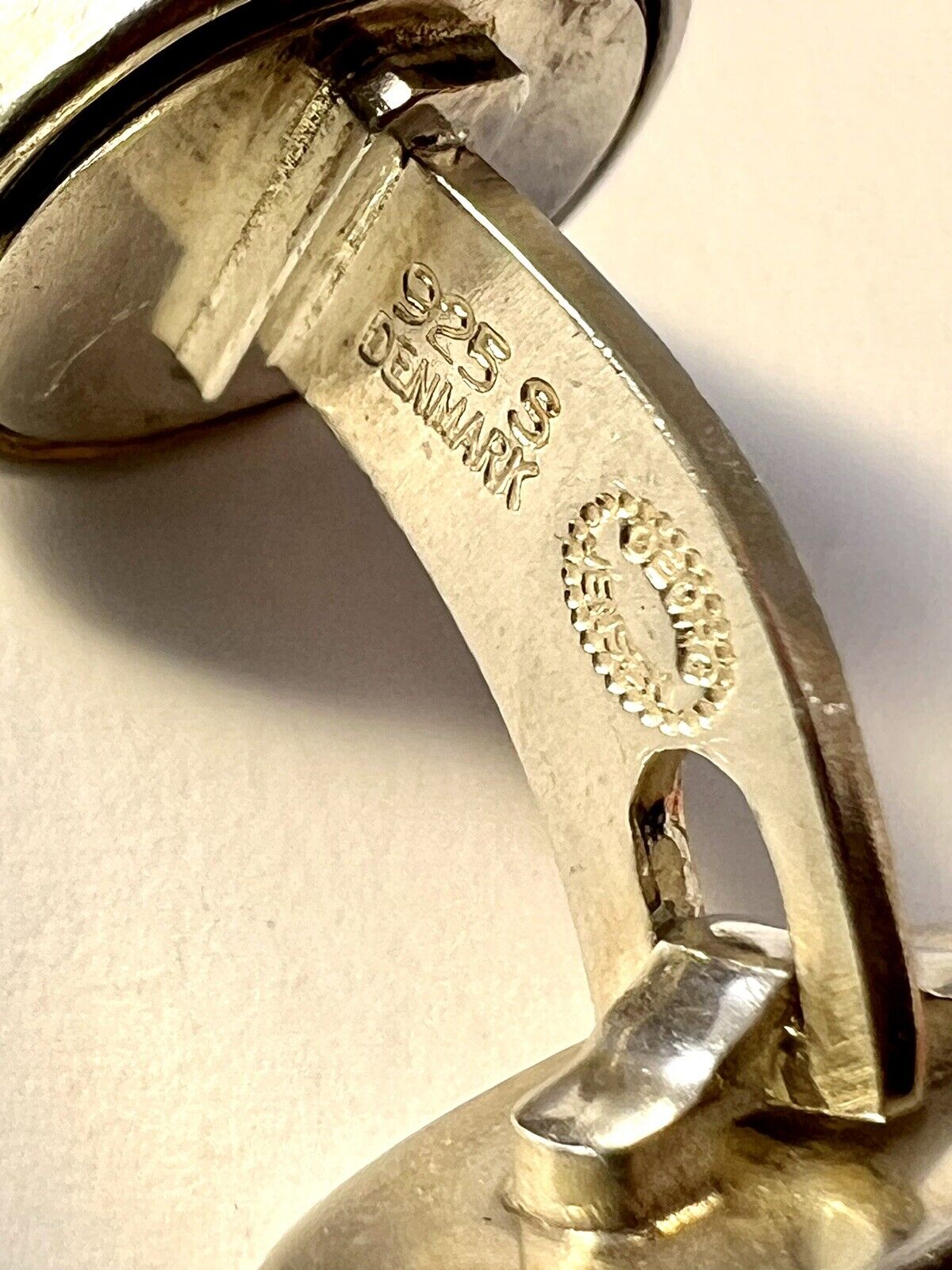 Vintage GEORG JENSEN Sterling Silver 925 Cufflink… - image 7