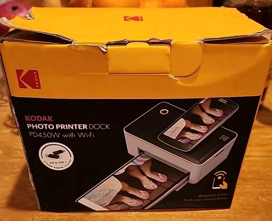 Kodak Printer Dock 4"x6” Instant Photo Printer, Model PD-450W
