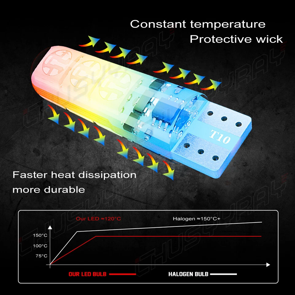 For Kawasaki Z125 Pro Z series LED Headlight Pilot Park Lights Set fit 2017-2021 Foto 4 de 4