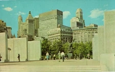 Postcard Chrome Battery Park New York City NY P1389