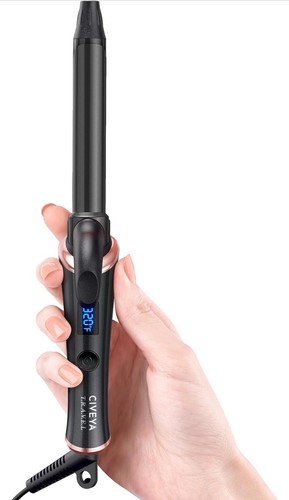Temp Control Reise Lockenstab 3/4 Zoll, 110-240V Dual Voltage Lockenstab