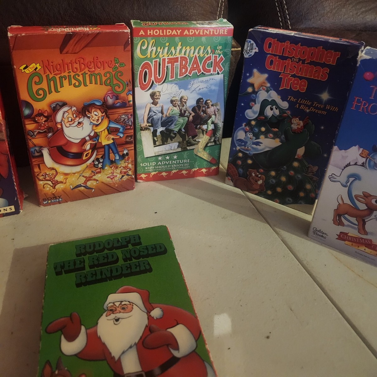 Lot Of 8 Vintage Christmas VHS - Kids Cartoons | eBay