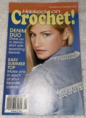 Hooked on Crochet! AUGUST 2005 Denim Duo - Easy Summer Top