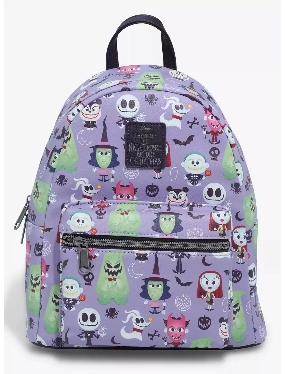 Loungefly The Nightmare Before Christmas Chibi Characters Mini Backpack NWT  | eBay