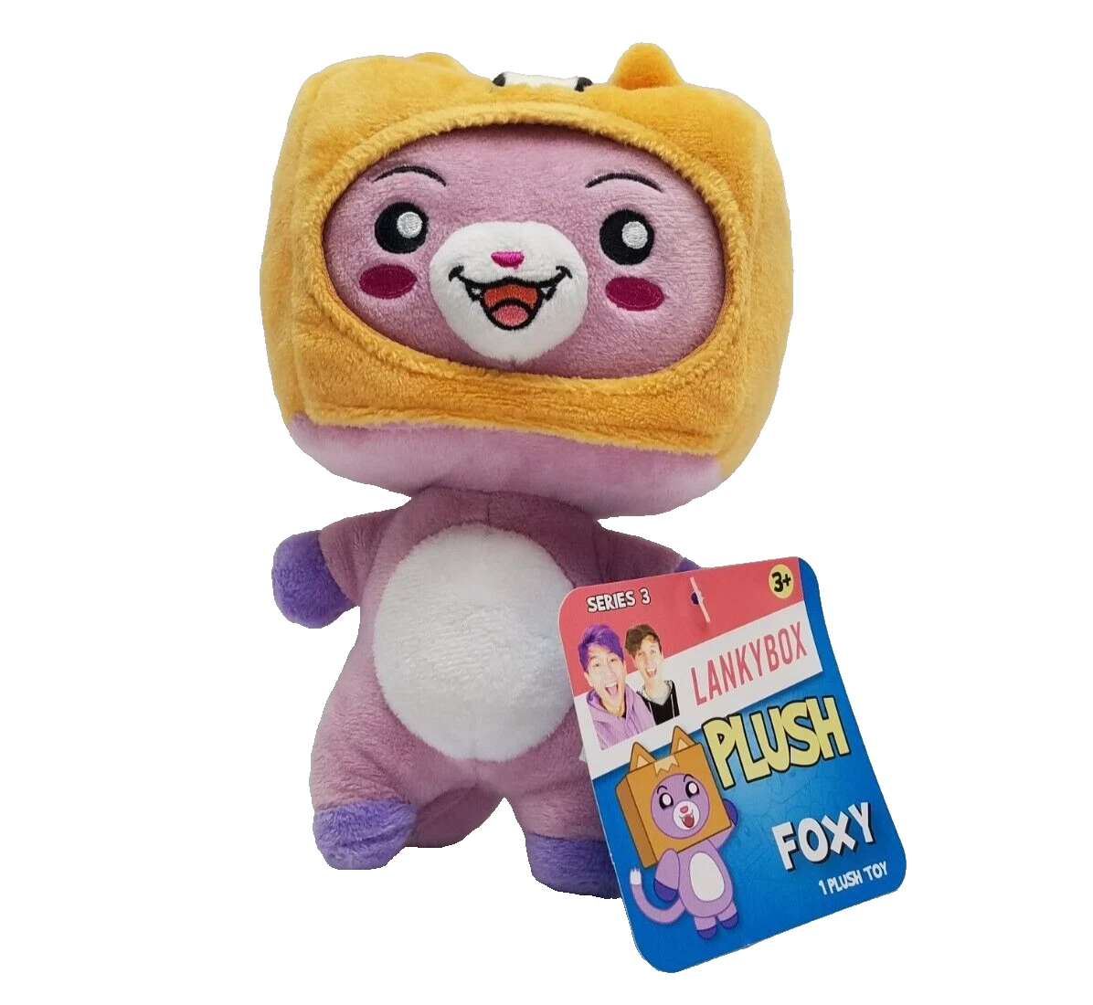 LANKYBOX Foxy Stuffed Plush Toy 2023 SERIES 3 NWT Lanky Box eBay