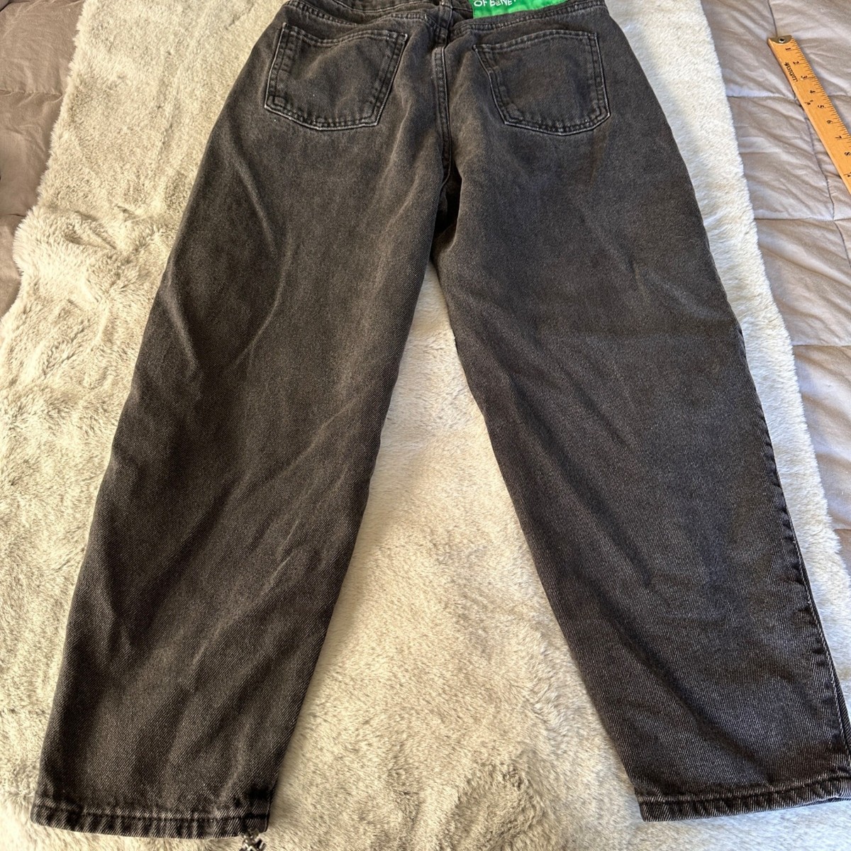 Vintage United Colors Of Benetton Jeans Womens 29 Mom Black