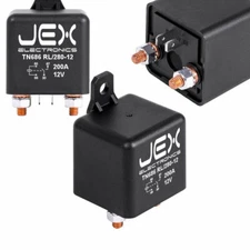 12V-24V 200A-100A Battery Charging Relay Isolator for Truck, RV, Boat Trailer