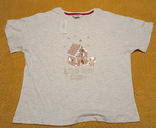 Ladies Asda George Christmas Pyjamas Set Size 12-14 - Picture 2 of 4