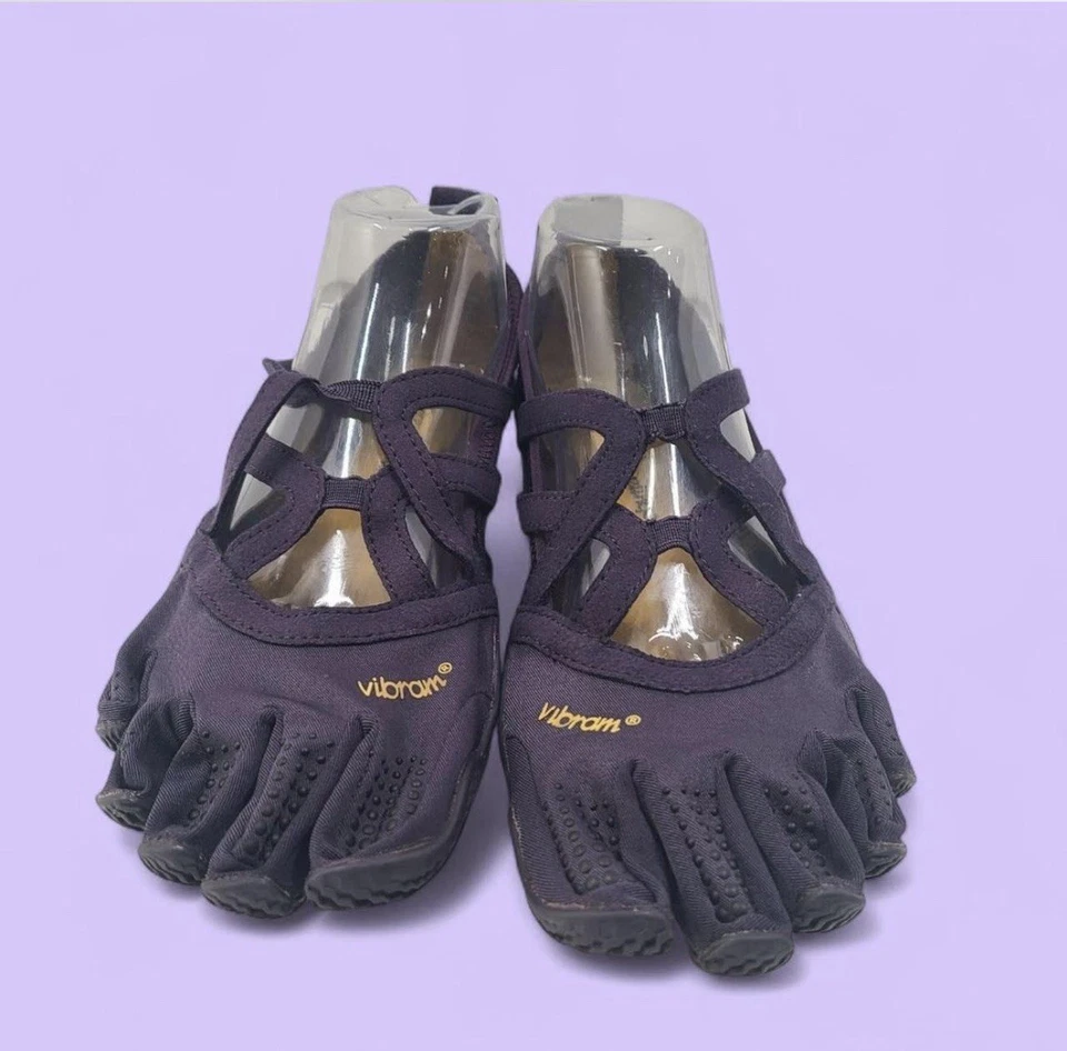 ZAPATOS DESCALZOS VIBRAM FIVEFINGERS ALITZA LOOP MORADOS RAROS Foto 3 de 4