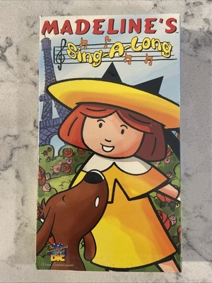 MADELINE'S SING-A-LONG VHS VIDEO 2000, NEW AND SEALED 31398776239