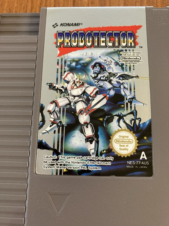 NES ~ PROBOTECTOR ~ Contra Nintendo NES-77-AUS Game Cart + Sleeve + Box Pal A - Image 3 of 4