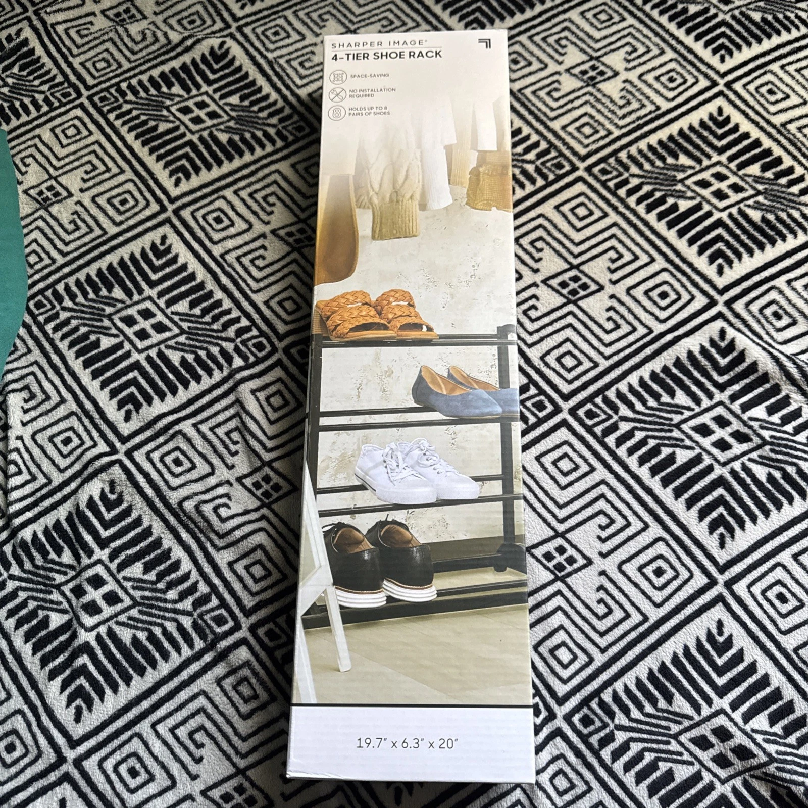 Sharper Image Shoe Rack - Thumbnail 2