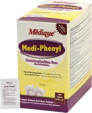 Medique Products 20513 Medi-Phenyl Nasal Decongestant Tablets, 500 Tablets 