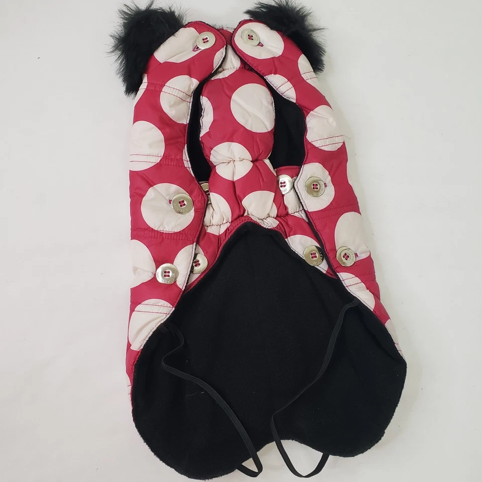 Pet.ate Wouapy Ropa Lindo Cómodo Perro Chaleco Cuello de Piel Pequeño 10-12" Nuevo con Etiquetas  Foto 2 de 4