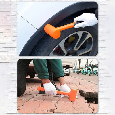 Dead Blow Mallet Rubber Hammer Non Sparking with Anti Slip Comfortable Handle - Image 1 of 4