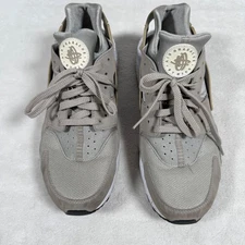 Nike Air Huarache Men's Gray Tan Athletic Sneakers Sz 13 318429-040