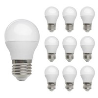 Kobi E27 Led-Lampe Globe 7W 600Lm 3000K Warmweiß 10 StüCk