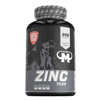 MAMMUT NUTRITION (EUR 86,31 / kg) Mammut Zink Tabletten hochdosiert 25 mg - 240 Stk.