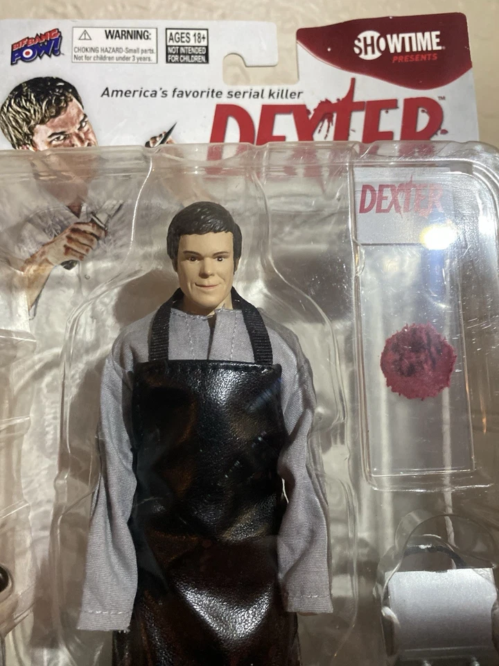 Boneco de ação Dexter - Macacão de trabalho, Showtime, Bif Bang Pow! 2010, novo na caixa - Imagem 4 de 4
