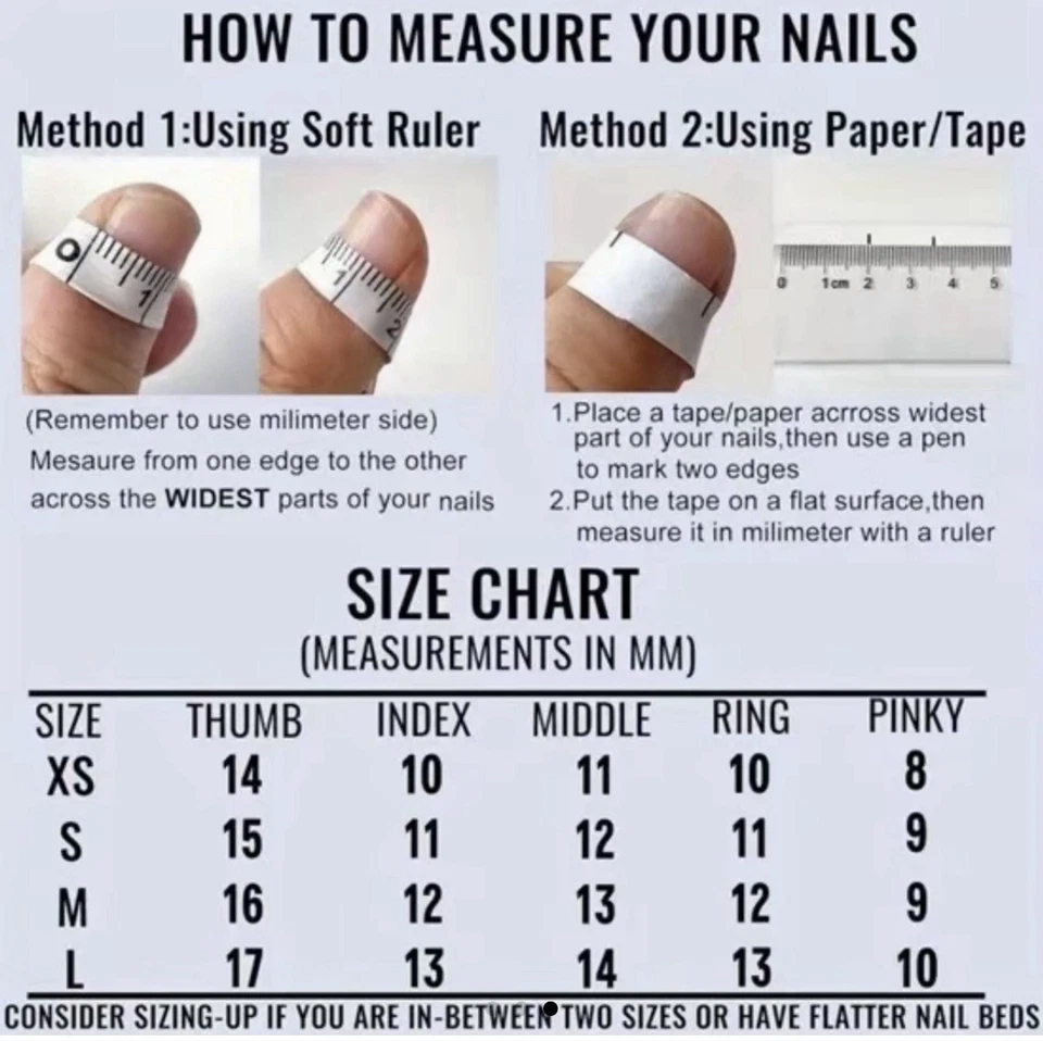 Small Size Press On Nails (80pcs) - Image 4 of 4