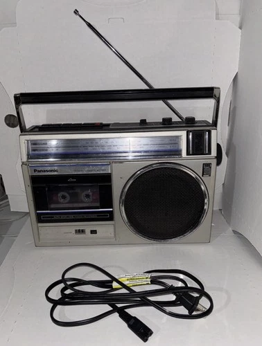 Vintage 80s Boom box Panasonic RX-1490 Works Great