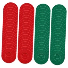 80 Pcs Car Battery Terminal Protector Anti Corrosion Washers, Fiber Felt 