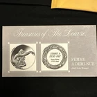 Franklin Mint Sterling Silver Medal( Half Nude Woman) Femme A Demi - Nue  40g