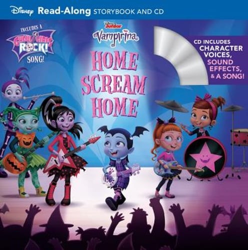 Vampirina Home Scream Home: Read-Along Storybook and CD by Disney Books: Used