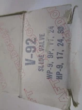 WELDCRAFT SLIDE VALVE V-92 NSMP