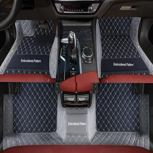 For Audi A6 Car Floor Mats Luxury Waterproof Carpets All-weather Interior Liners - Picture 44 of 55