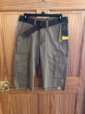 LEE MENS Cargo SHORTS Nomad Khaki 29 X 15 Retail $46 (s-blk