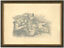 miniature 1  - Framed Early 20th Century Graphite Drawing - The Hog and Dogs