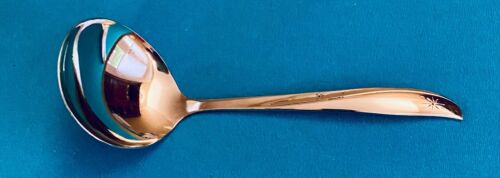 Oneida TWIN STAR Gravy Sauce Ladle 7 3/8" Stainless Flatware Community - Picture 1 of 12
