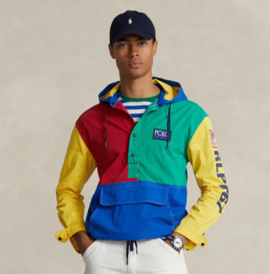 KKK　POLO Ralph Lauren ポロ　RL-67アノラック Vintage Polo Sport Sportsman RL-67 Anorak Style Jacket 90s