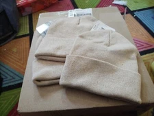 Old East Main Women’s Cuffed Beanie Hat- Baige Color- NEW