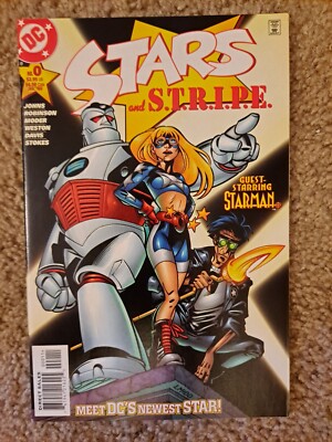 Stars and S.T.R.I.P.E. 0, 1st app of Courtney Whitmore (Stargirl) & Pat Dugan