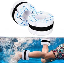 Swim Aquatic Cuffs, EVA Water Aerobics Float Ring Fitness Exercise Weights Set