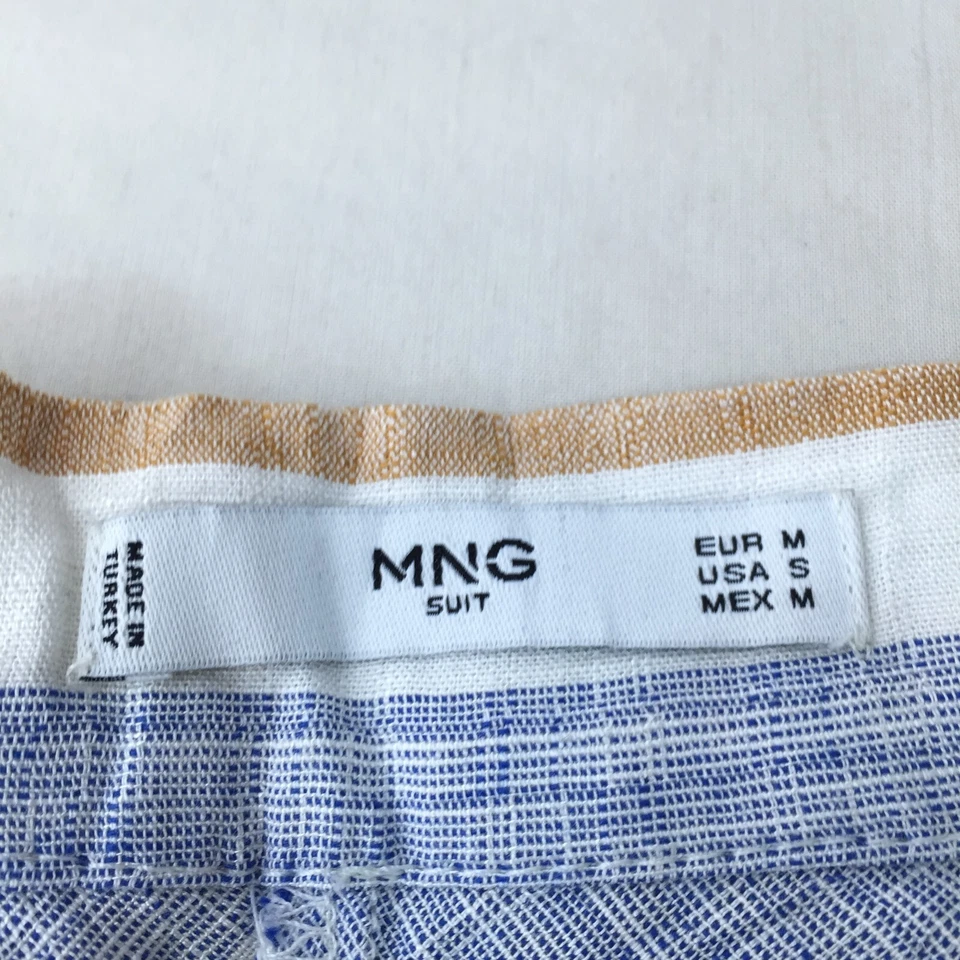 Falda Mango Mujer S Pequeña Multicolor Rayas Acampanada Viscosa Algodón 083804 Foto 4 de 4