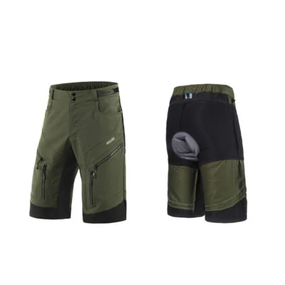 Radhose Mit Gelpolster Schnell Trocknend Outdoor Sporthose Fahrradhose - Bild 1 von 4